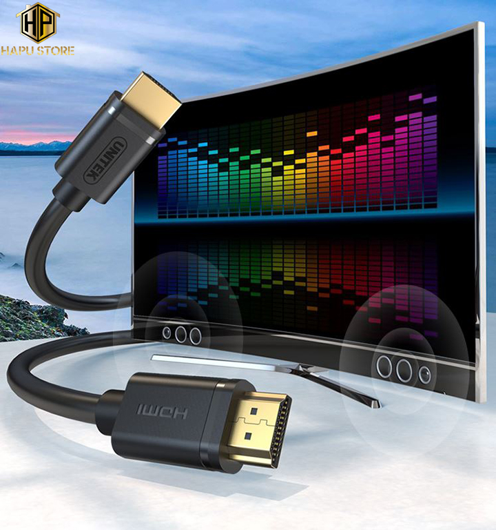 Unitek Y-C137U - Cáp HDMI dài 1,5m chuẩn 1.4 hỗ trợ Full HD chính hãng