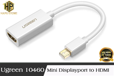 Cáp Mini Displayport sang HDMI Ugreen 10460 độ phân giải Full HD chính hãng