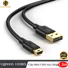 Cáp Mini USB sang USB 2.0 Ugreen 10385 dài 1,5m chính hãng
