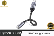 Cáp USB Type C sang Audio 3.5mm Ugreen 30632 chính hãng
