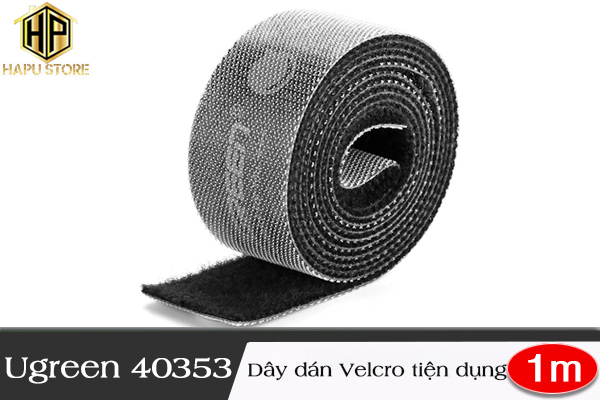 Dây dán Velcro Ugreen 40353 dài 1m tiện dụng chính hãng