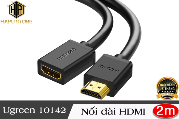 Ugreen 10142 - Cáp HDMI nối dài 2m chính hãng