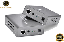 Bộ kéo dài HDMI 60M qua cáp mạng Lan Ugreen 40210 chính hãng