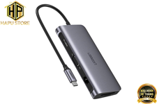 Ugreen 40873 - Cáp chuyển đổi đa năng 9 in 1 chuẩn USB Type C cao cấp