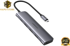 Ugreen 50209 - Cáp USB Type C sang HDMI / Hub USB 3.0 chính hãng