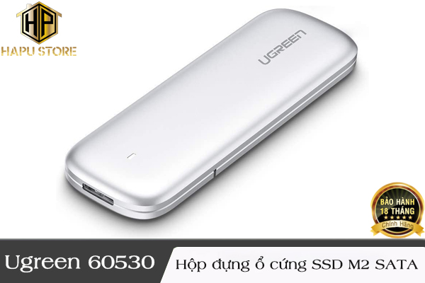 Ugreen 60530 - Hộp đựng ổ cứng SSD M.2 Sata chuẩn USB 3.0 cao cấp